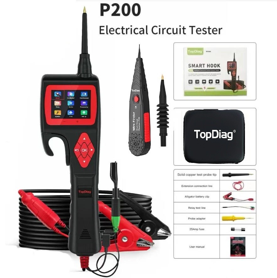 Smart Hook Car Power Tester Probe Kit Circuit Analyzer Multimeter Oscilloscope