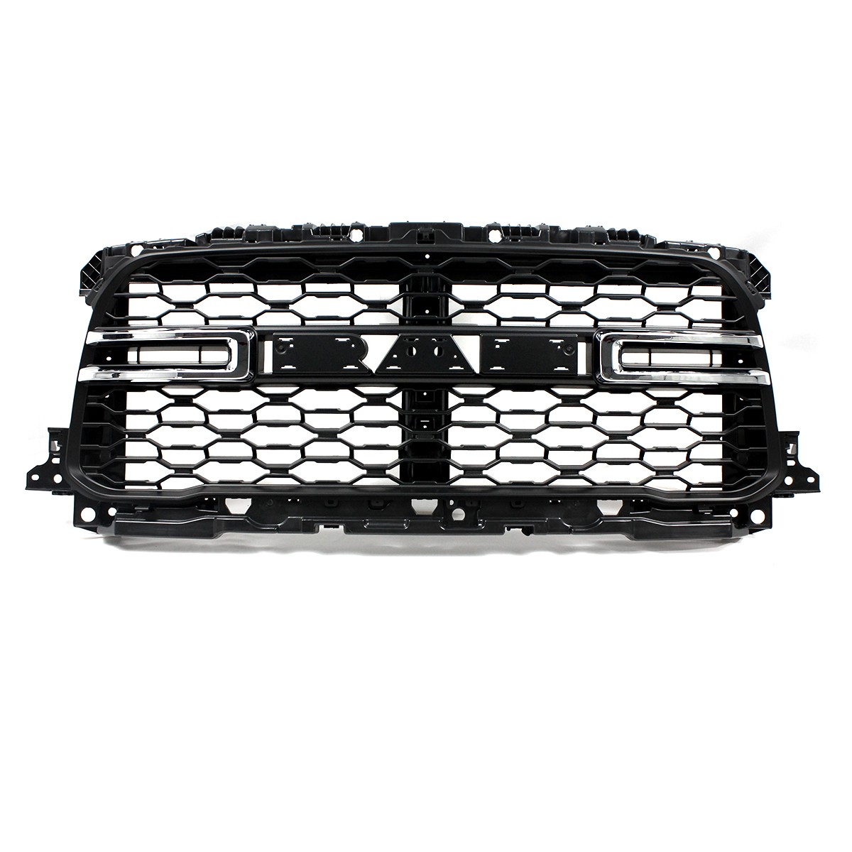 New Chrome Front Bumper Grille Grill Fits 2019-2024 Ram 2500 3500 104-11311G US