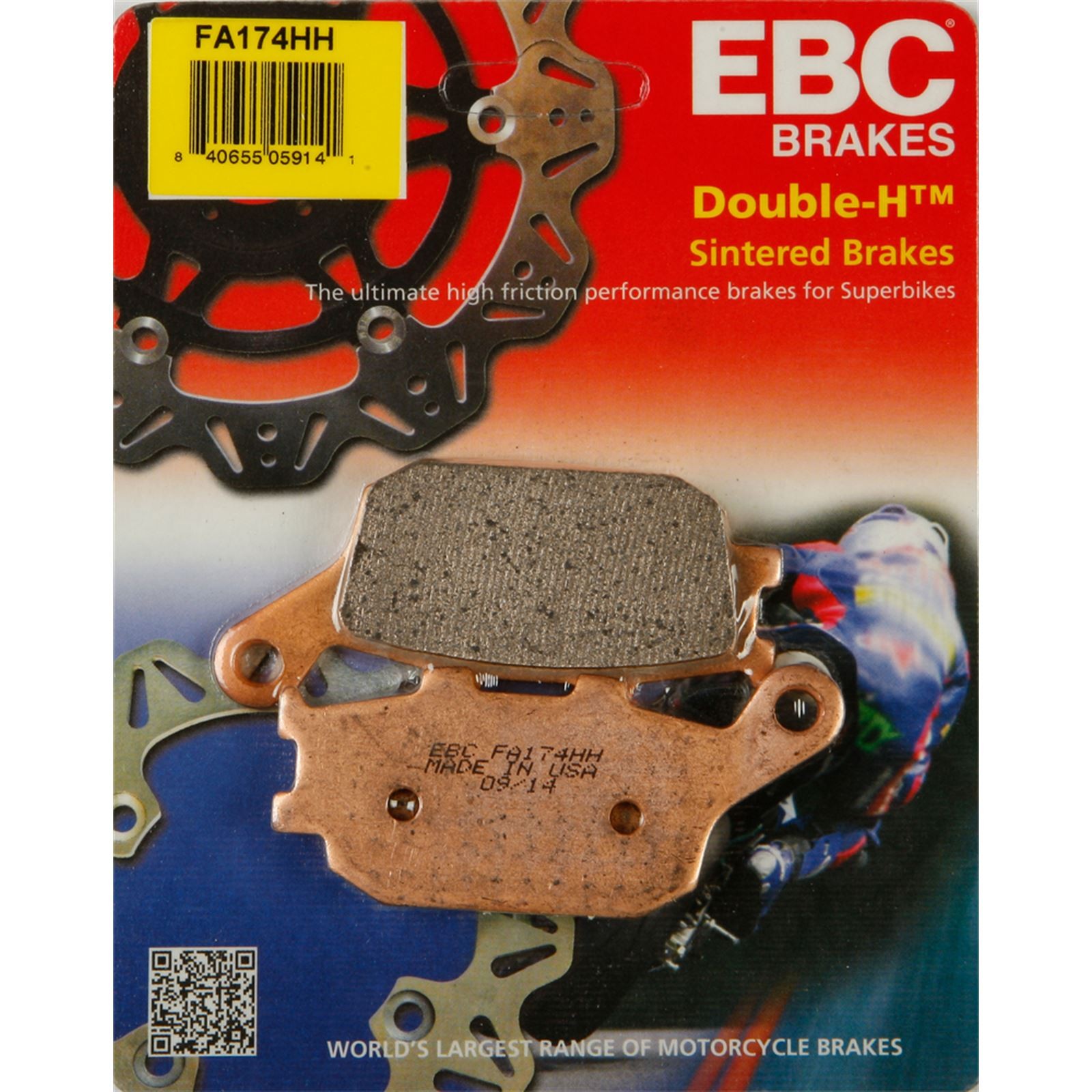 EBC Brakes HH Brake Pads - FA174HH FA174HH