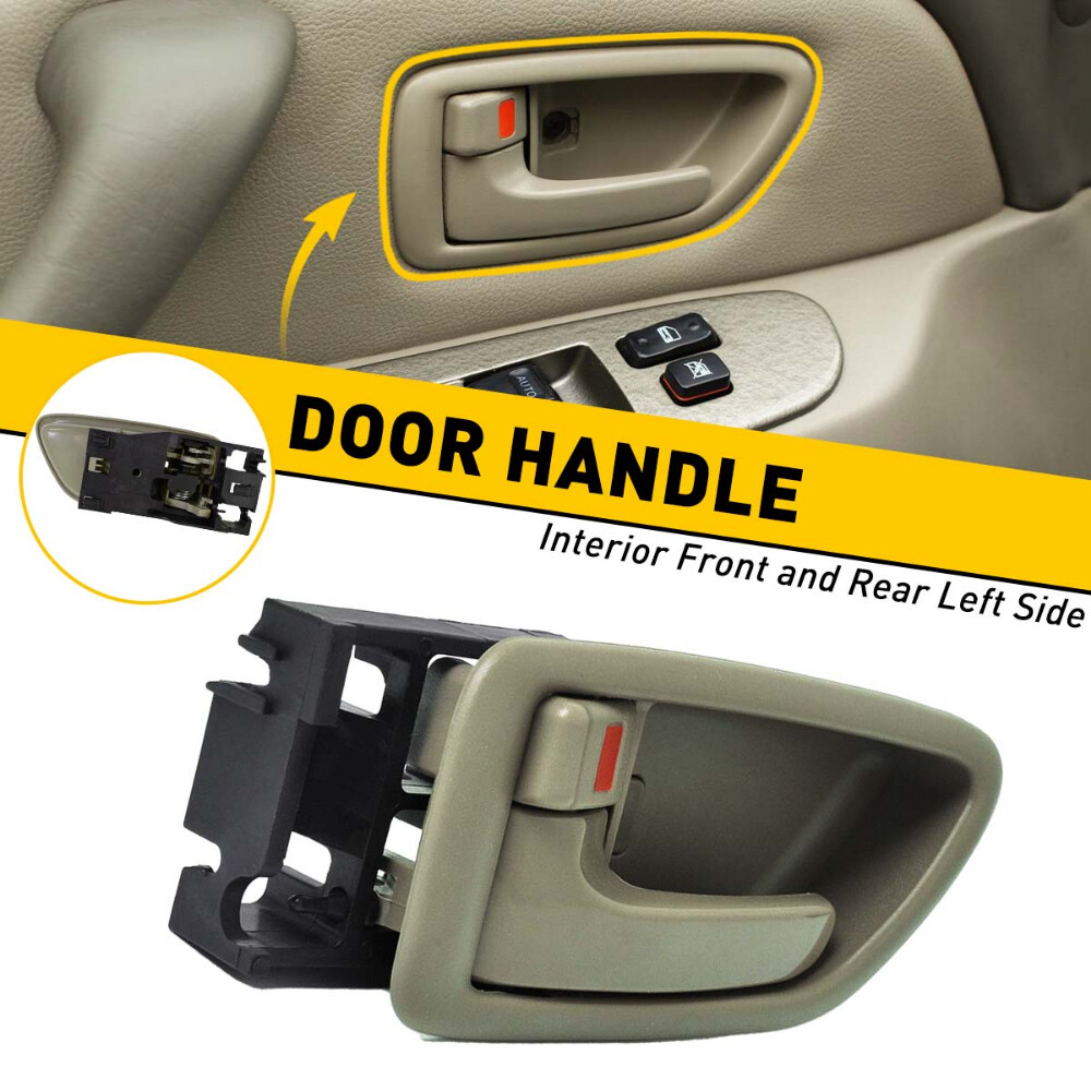Inside Left Driver Door Handle for Sequoia 01-07 04-06 Tundra Crew Cab EOA
