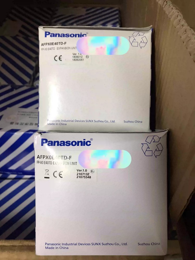 1pcs Panasonic AFPX0E40TD-F PLC Programmable Control Unit Module