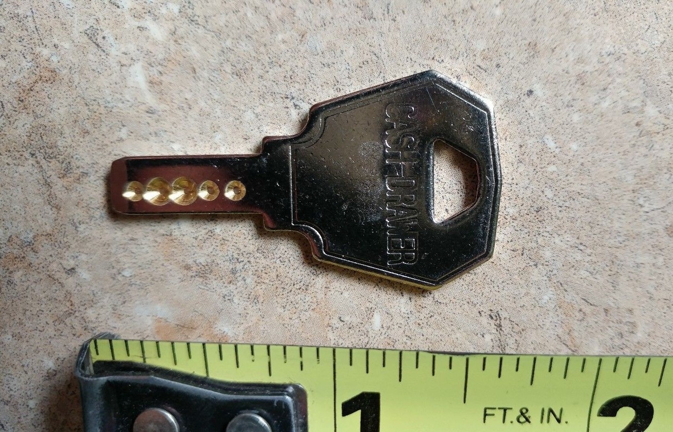M-S 108 Dimple Key - Compatible with MS EP-125, EP-127 & NCR Cash Drawers
