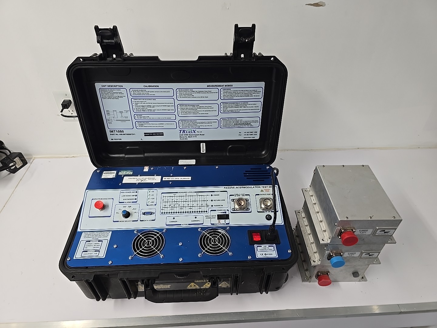 Triasx PIM Analyzer IMT 1080 With PIM Attenuators