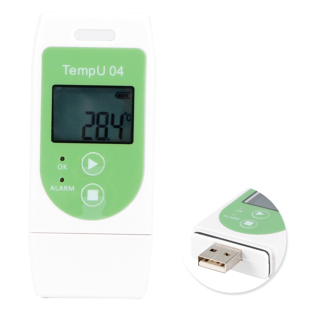 Temperature Recorder USB Temp Data Logger With PDF SCF Report For US