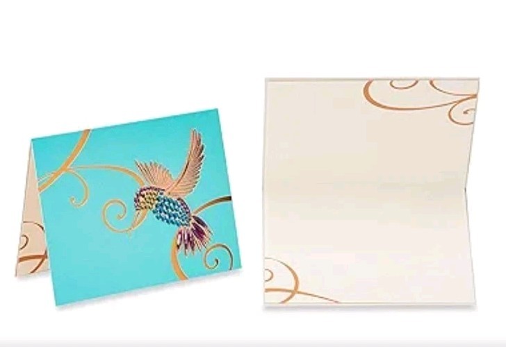 Papyrus Blank Card Humingbird All Occasions