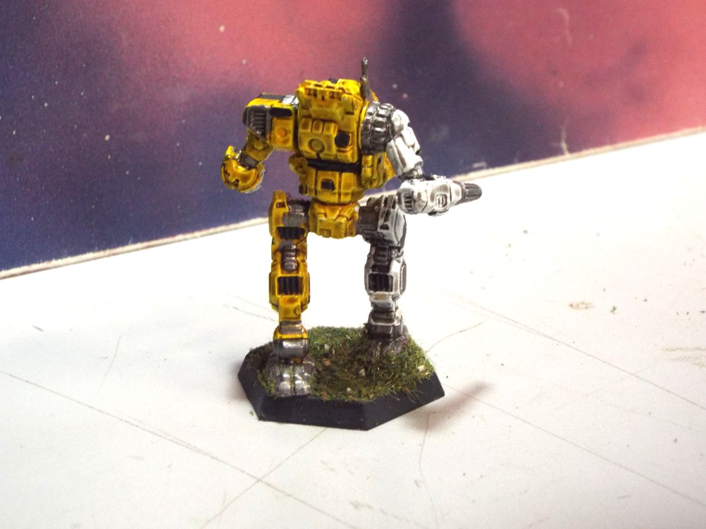 BATTLETECH ORION MECH (CATALYST, PLASTIC, PAINTED)