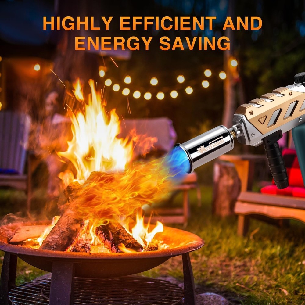 Adjustable Propane Torch for Searing, BBQ & Welding - Portable & Durable Design