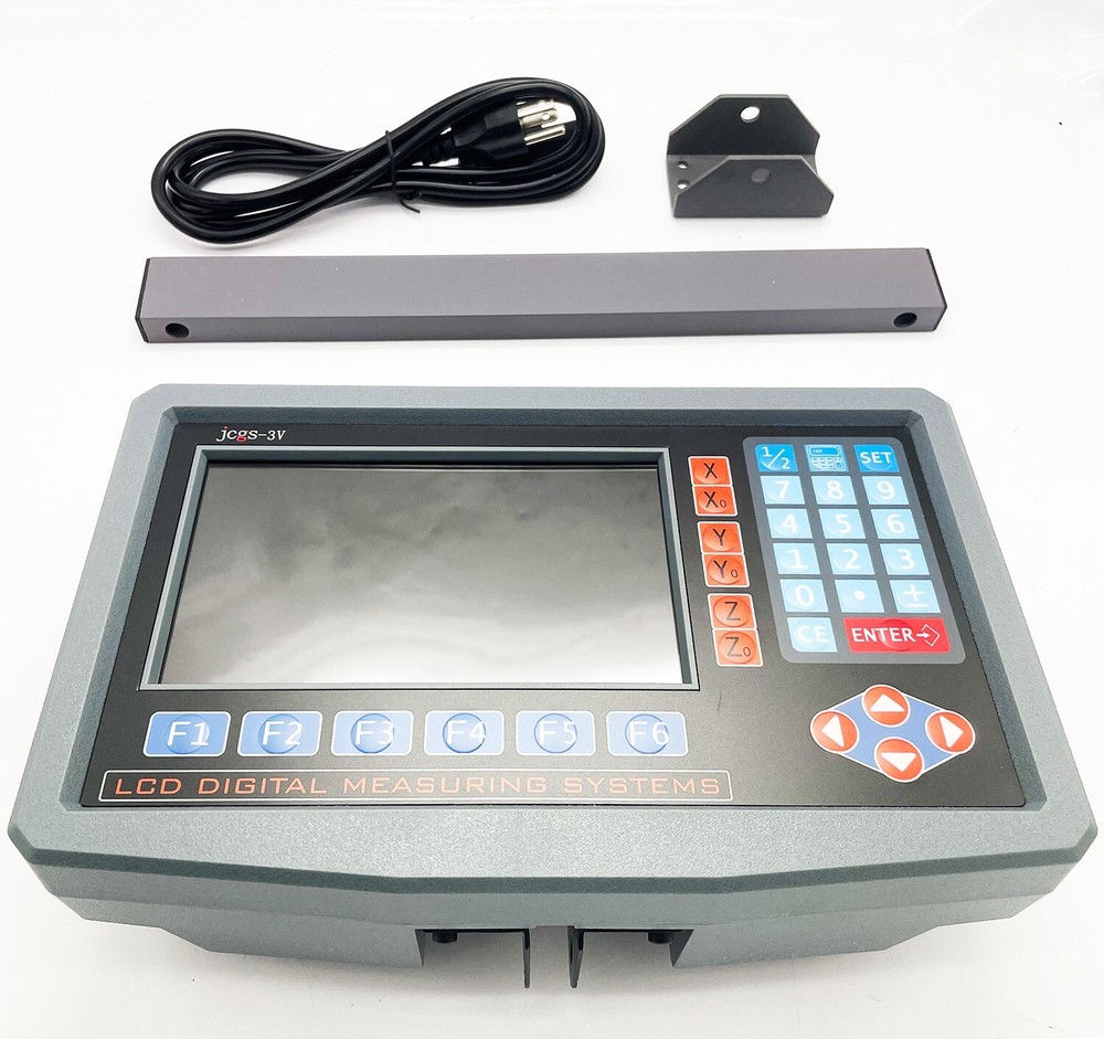 iMeshbean LCD DRO 3 Axis Digital Readout+ 5micron GCS900-3D Linear Scale Encoder