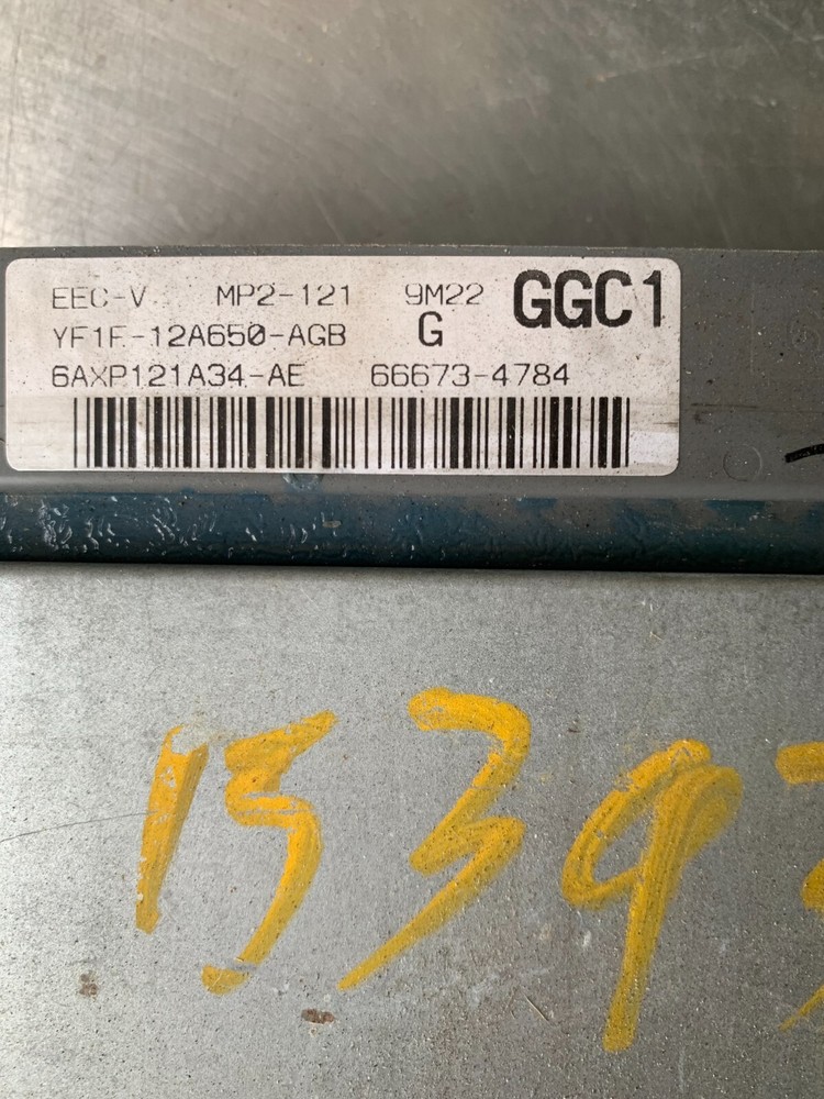 2000 Ford Taurus YF1F-12A650-AGB, YF1F12A650AGB Engine Control Module ECM, OEM