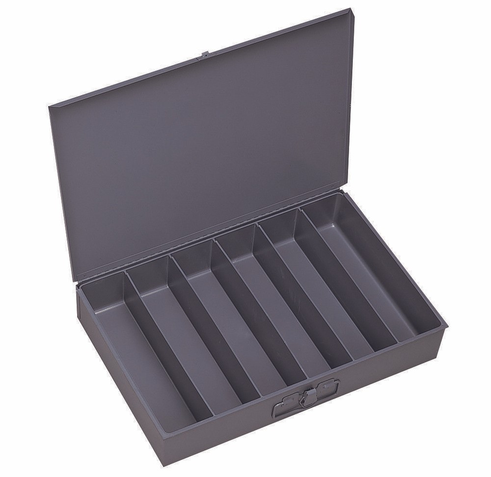 6 Vertical Compartment Large Scoop Box 117-95 (4 PK)