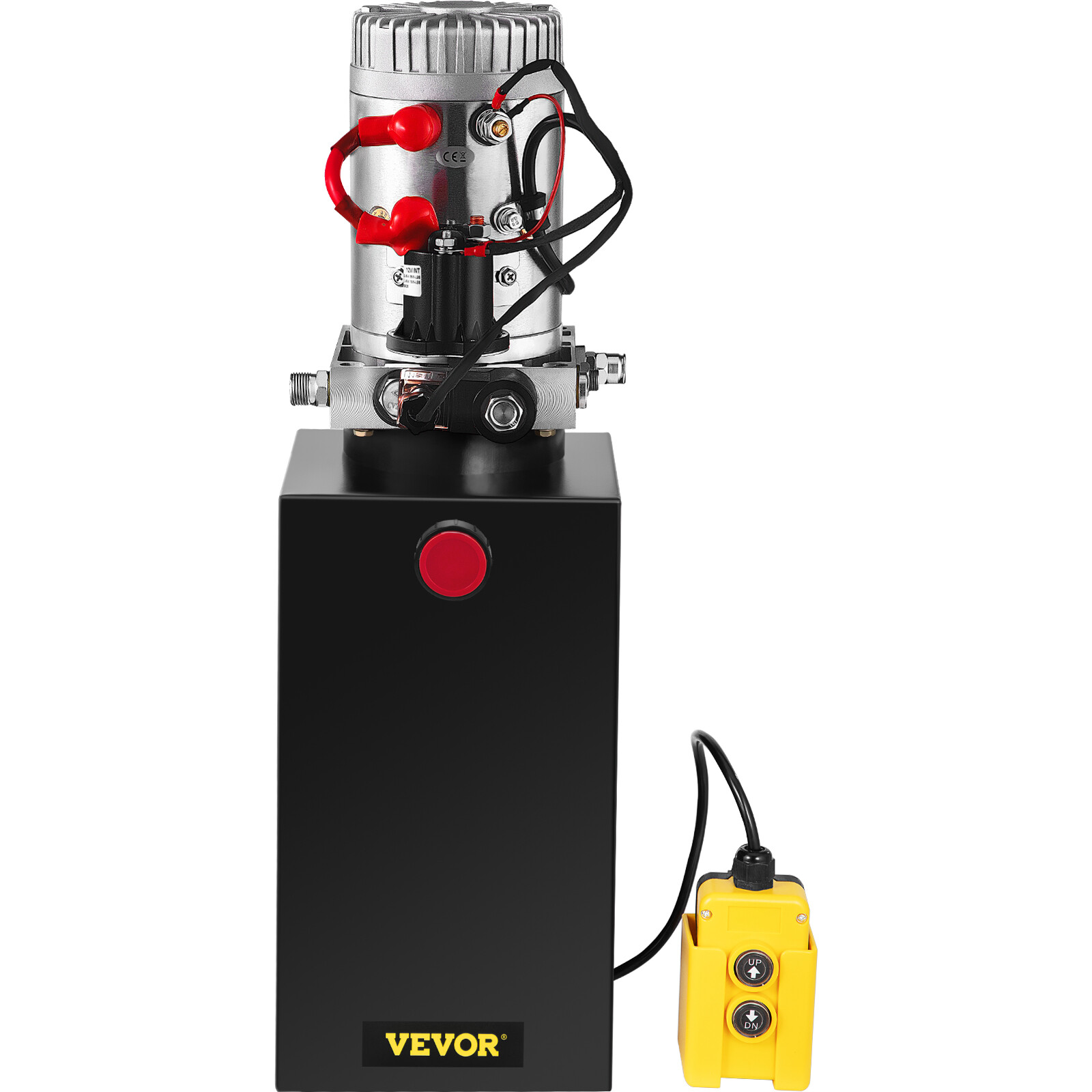 VEVOR 10 Quart Single Acting Hydraulic Pump Dump Trailer Unloading Reservoir