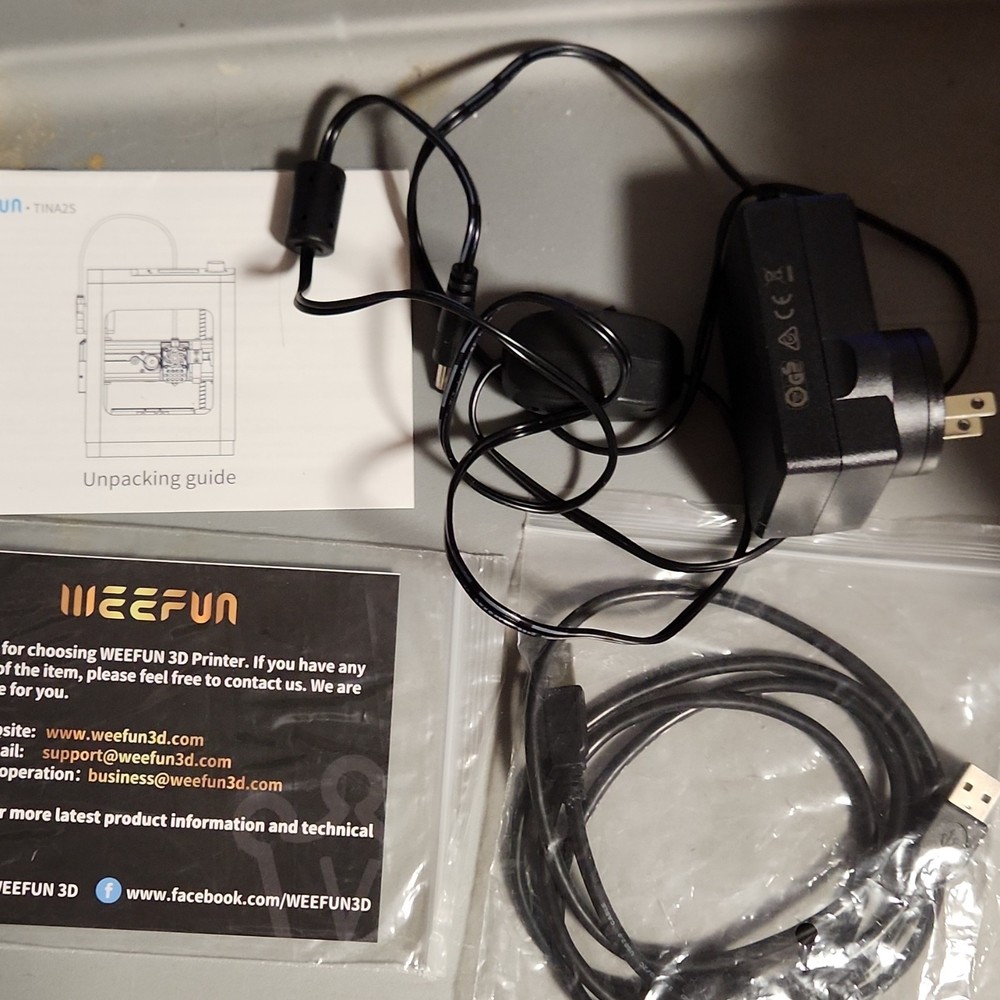 WEEFUN TINA2S 3D Printer Auto Leveling with Wi-Fi USB Interface