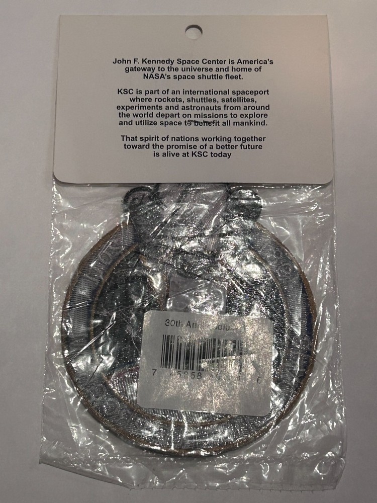 NASA Space Shuttle Program 30th Anniversary Commemorative Patch A-B Emblem