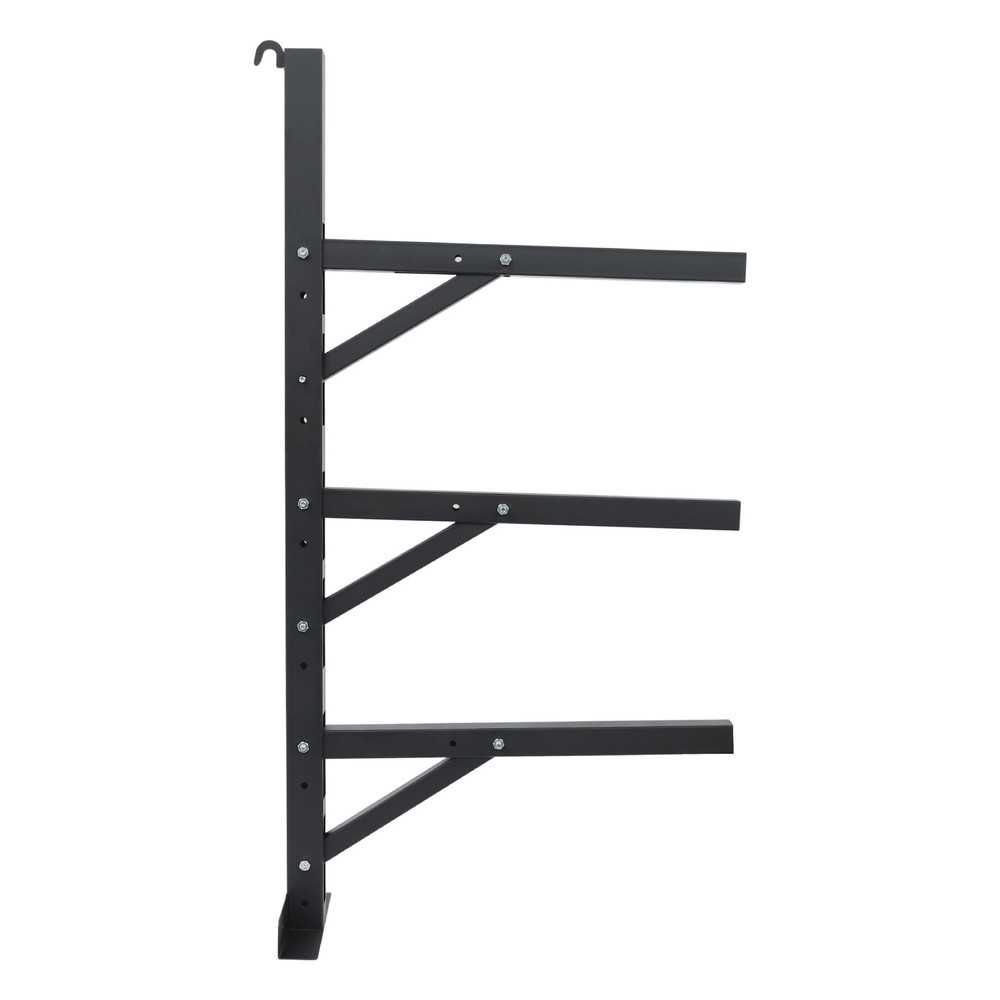 2Pcs Container Shelving Bracket Set 3-Tier Cargo Container Storage Shelf Bracket