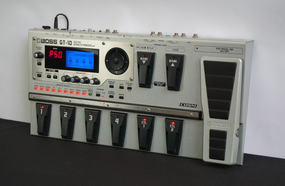 Boss GT-10 Guitar Multi Effects Processor Pedal / Floor Board