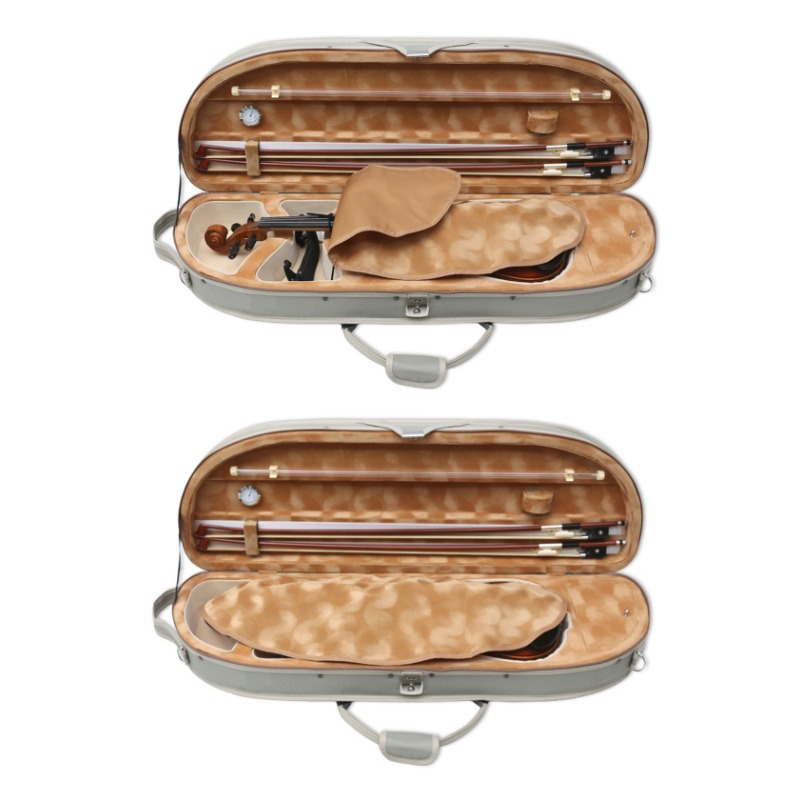 Violin Case 4/4 nylon oxford hard shell box Durable straps handle Lightweight