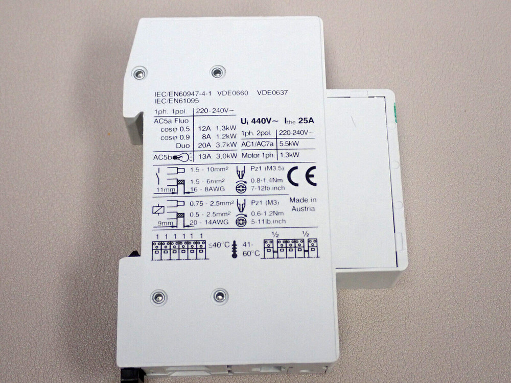 Benedikt & Jager R25-20 Contactor