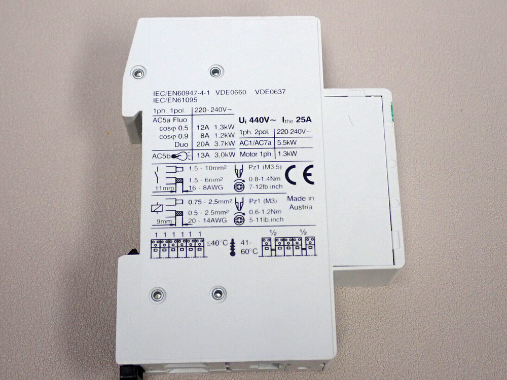 Benedikt & Jager R25-20 Contactor