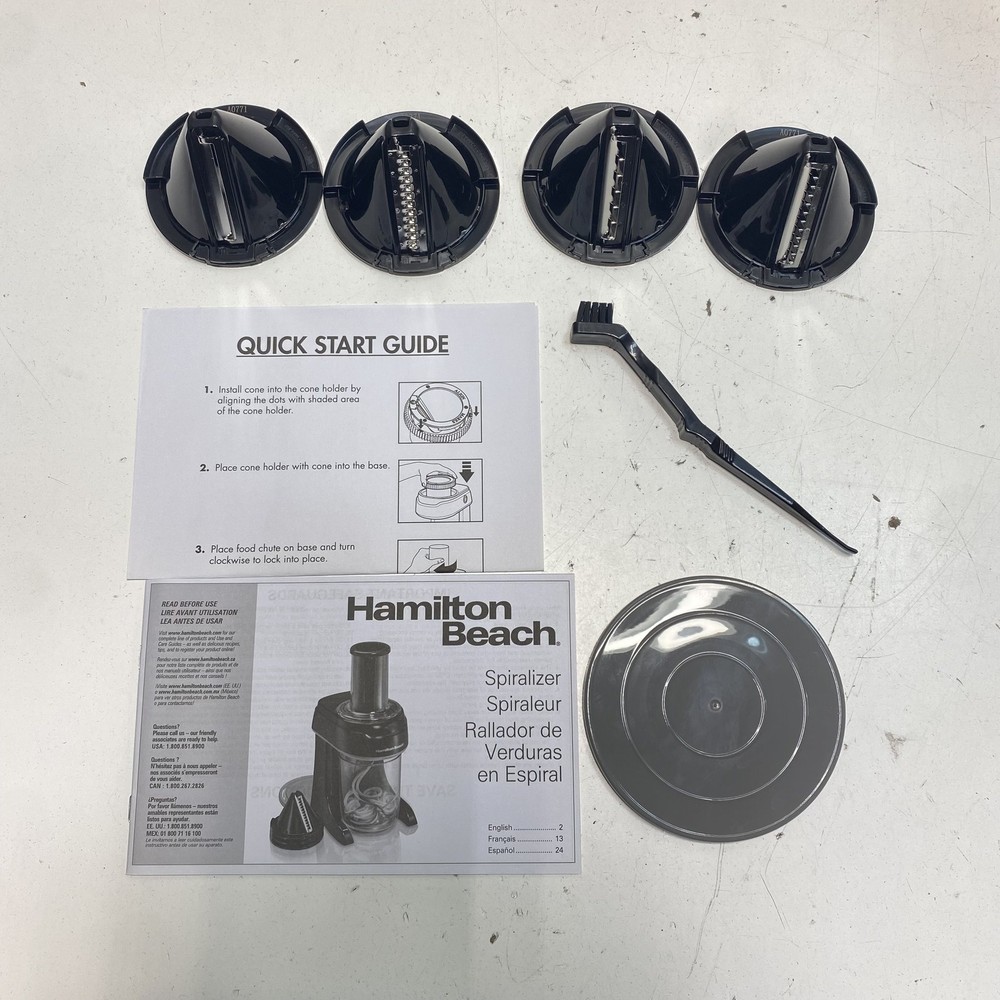 Hamilton Beach Electric Spiralizer