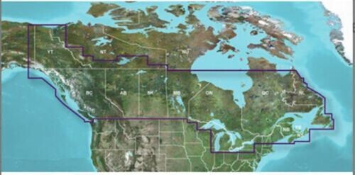 LCA100F Canada LakeVu HD Ultra Lake GPS Maps compatible ChartPlotters