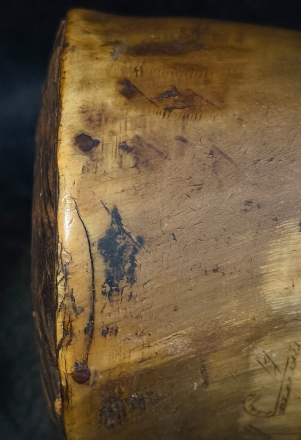 Amazing Carved Powder Horn..French & Indian/Revolutionary War Era..PLEASE LOOK!