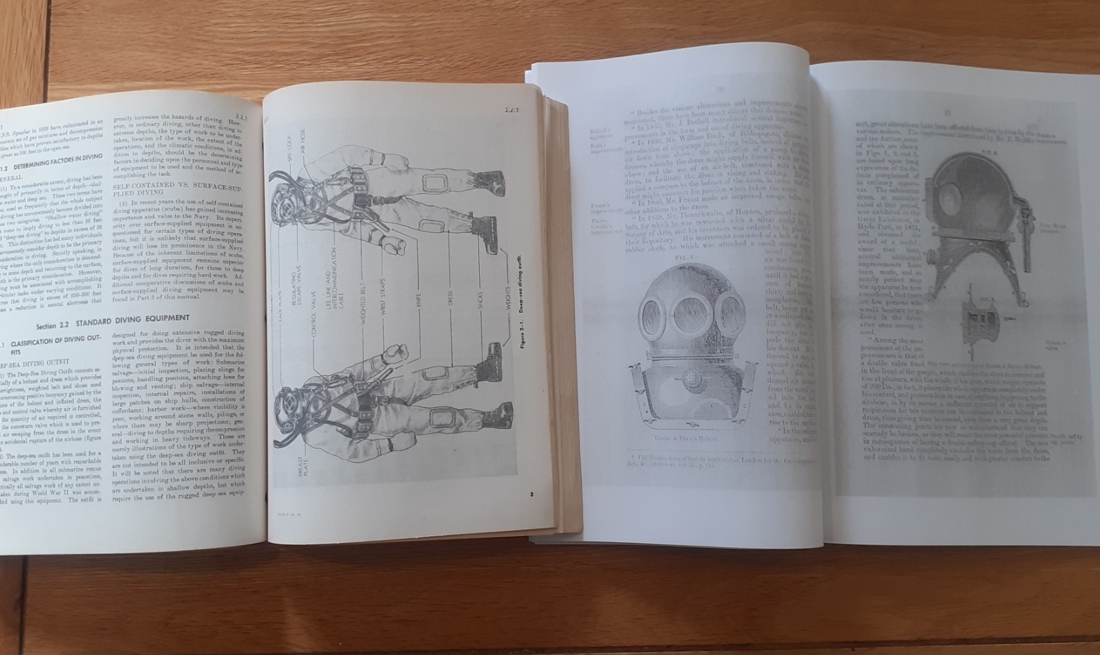 Diving Helmet Related Books Siebe Gorman interest
