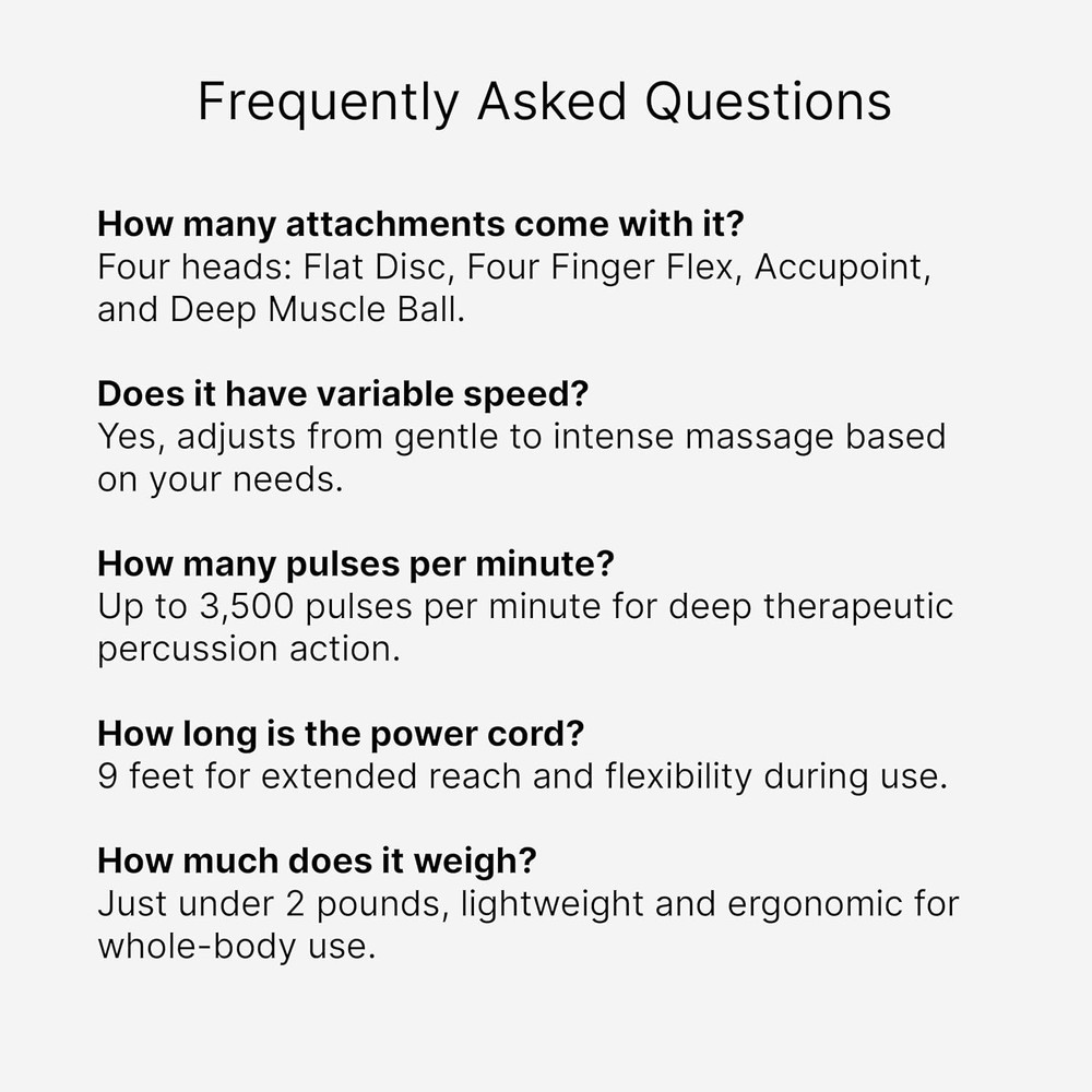 Wahl Deep Tissue Corded Handheld Percussion Massager