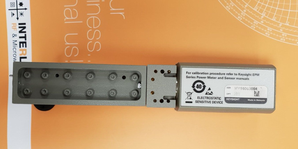 Keysight E8486A-200, 60-90GHz (E-band) waveguide power sensor, -60..+20dBm, WR12