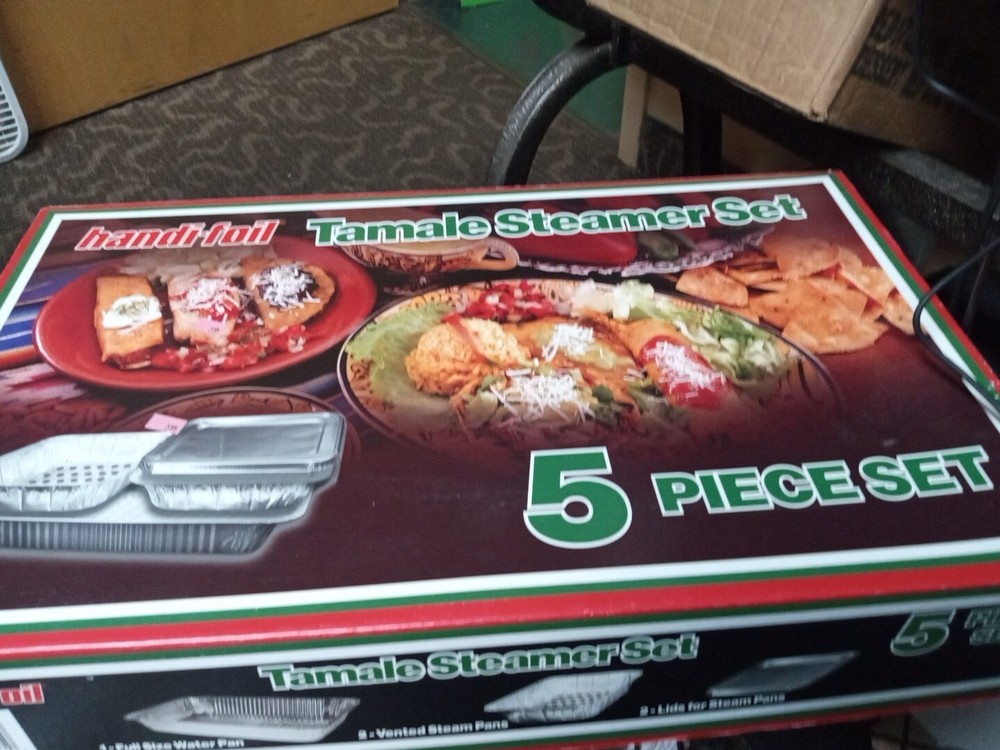 handi -foil tamale steamer set