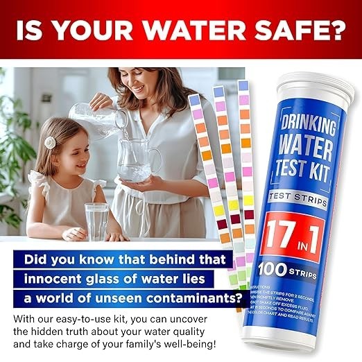 Bestprod Drinking Water Test Strip Kit - 120 Count