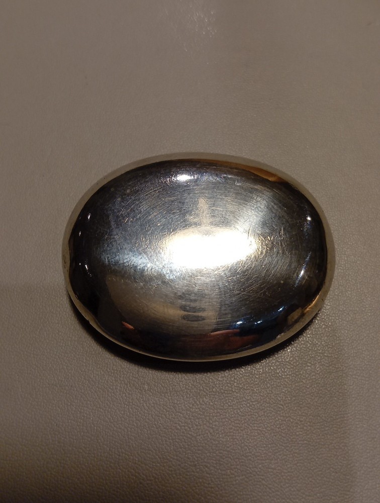 Solid Silver Dutch Snuffbox 19th Century Hallmarked.