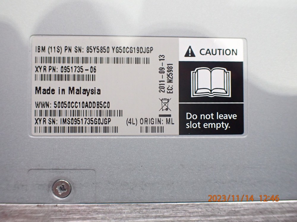 IBM 85Y5850 Storewize V7000 ESM Controller Canister Module