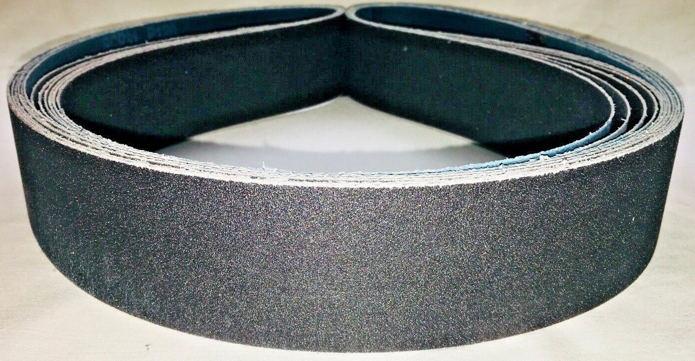 4" X 106" S/C120 Grit Premium Glass Sanding Belt (Qty. 10 Belts)