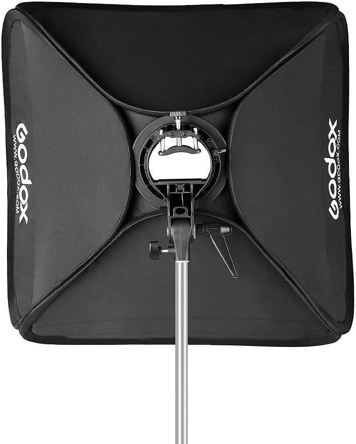 Godox 24"x 24" Foldable Universal Softbox with S-Type Speedlite Bracket