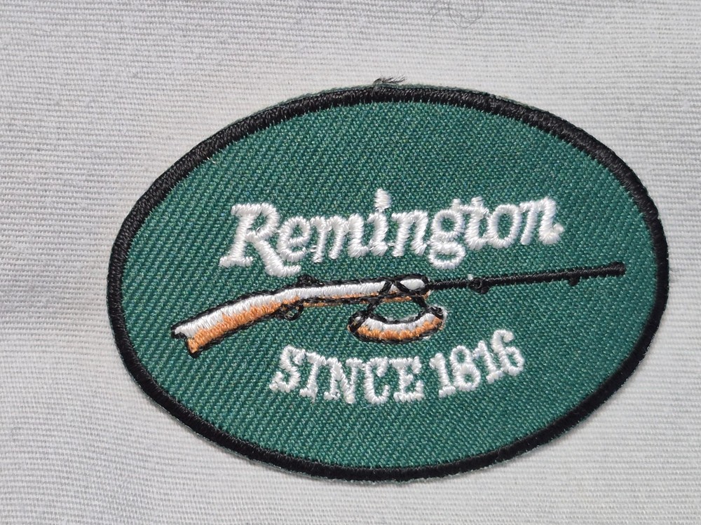 REMINGTON 2-1/2"  MINI  IRON-ON PATCH   Mint Cond