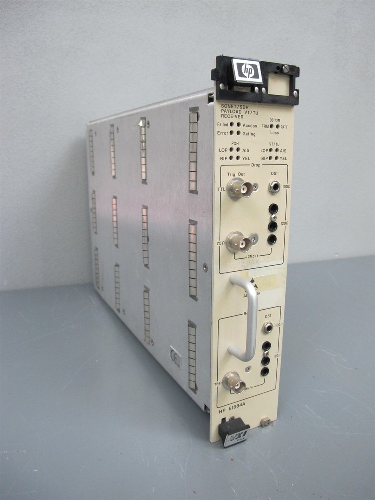 Hewlett Packard HP E1684A Sonet/SDH Payload VT/TU Receiver VXI Module