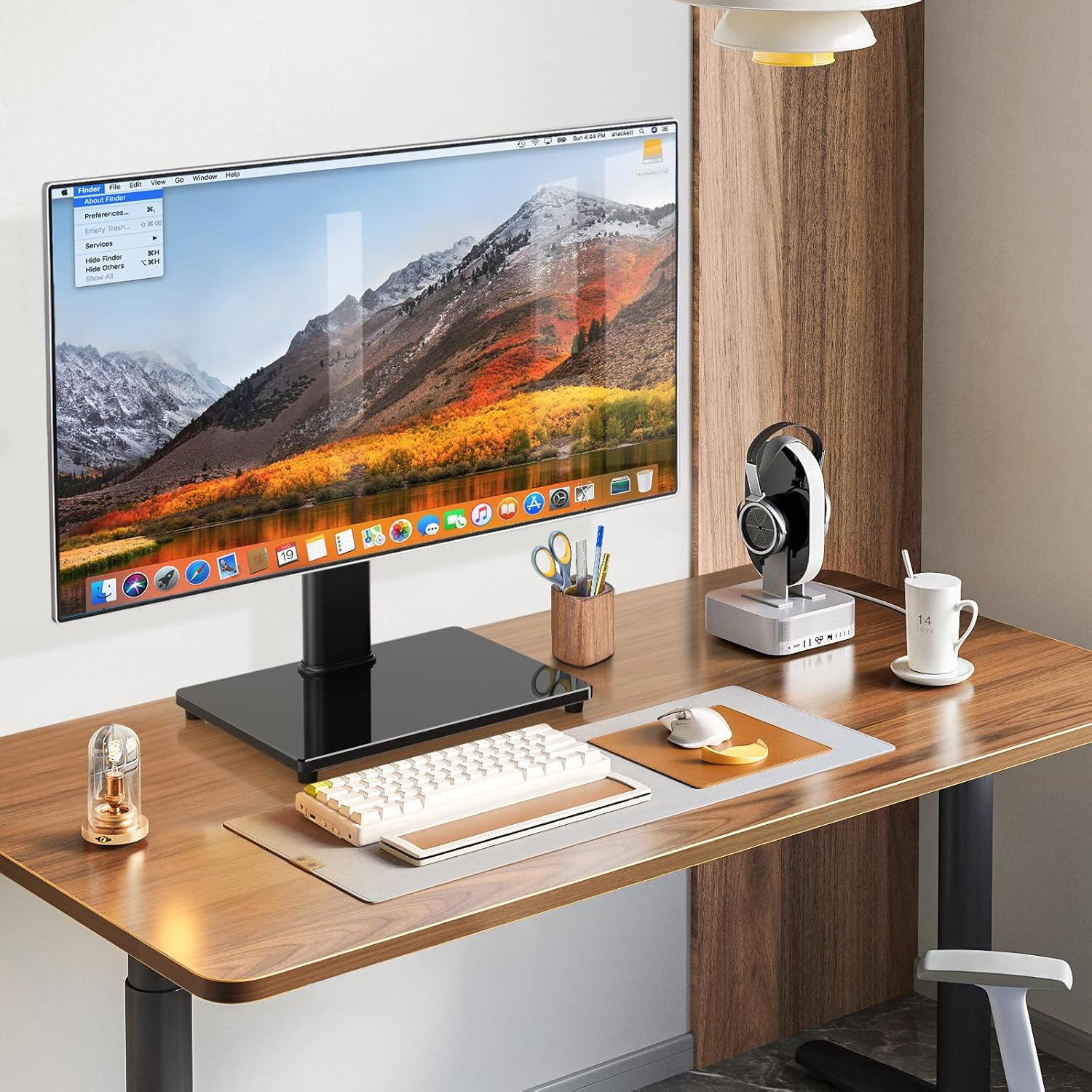 Universal Swivel Tabletop TV Stand for Flat Screens 23 24 26 32 39 40 42 43 Inch