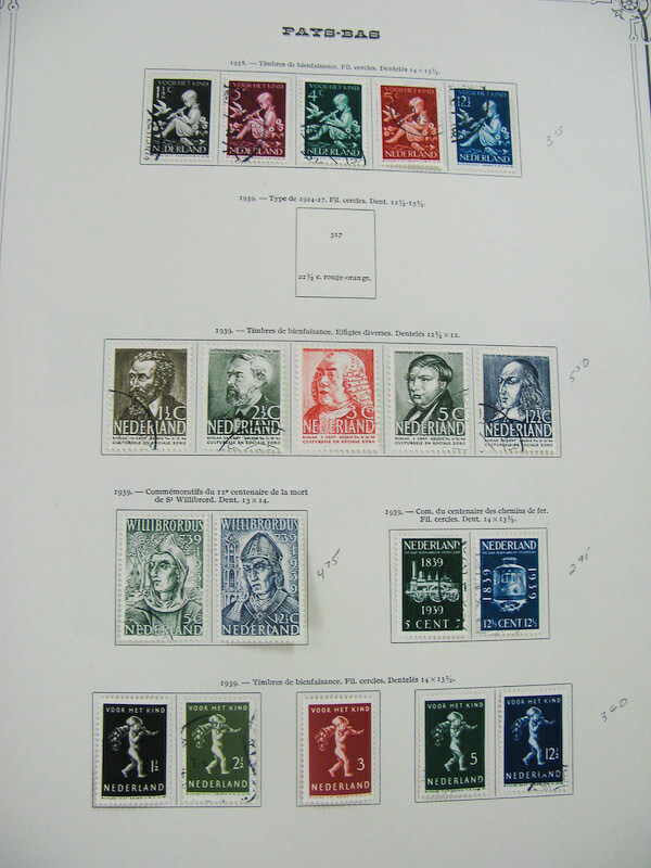 Netherlands Early Mint And Used Stamp Collection