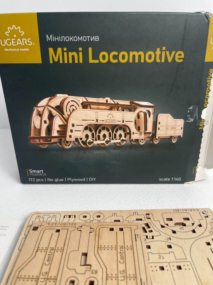 UGEARS - Mini Locomotive