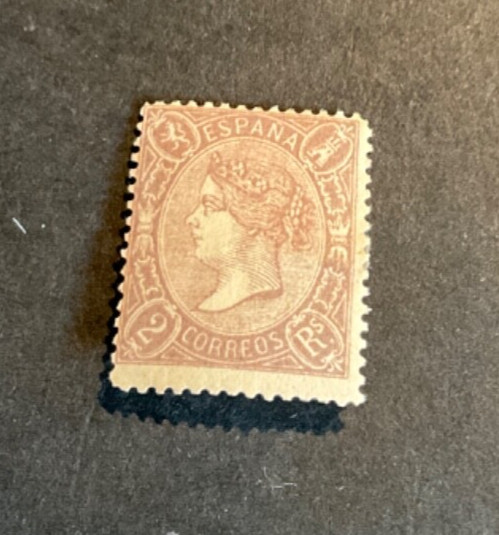 Spain Scott #80 hinged