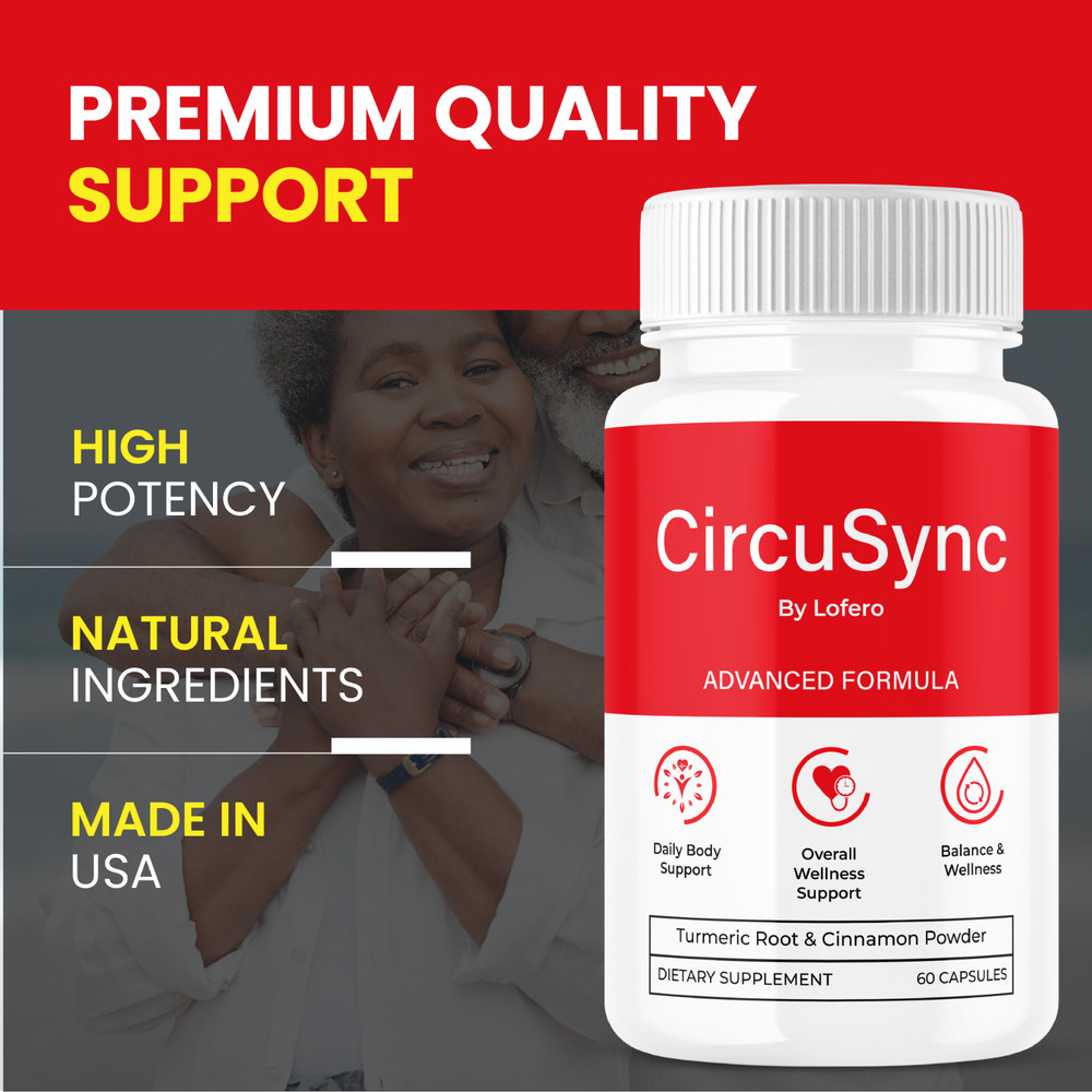 (2 Pack) CircuSync Advanced Blood Support Formula Supplement Circu Sync (120ct)
