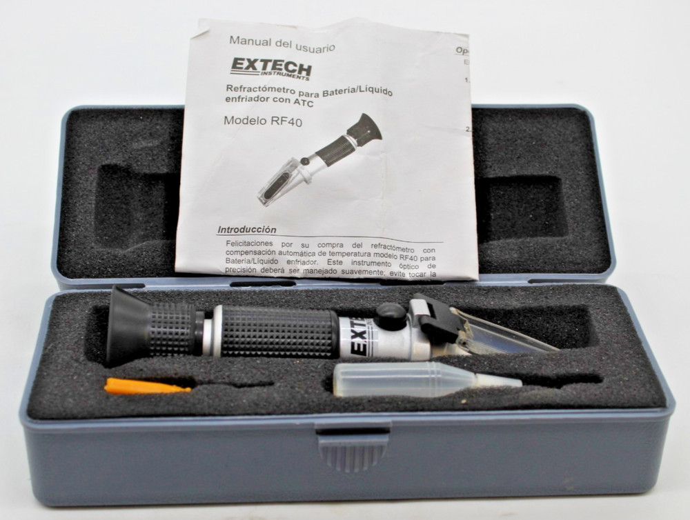 EXTECH RF40 Portable Refractometer with Case