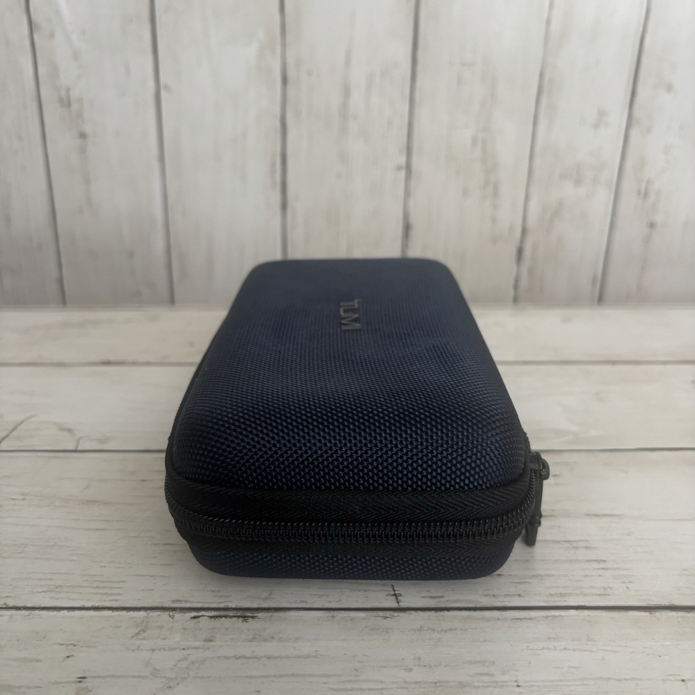 Tumi Delta Hard Shell Case Empty For Toiletry Cosmetics Amenity Kit Read*