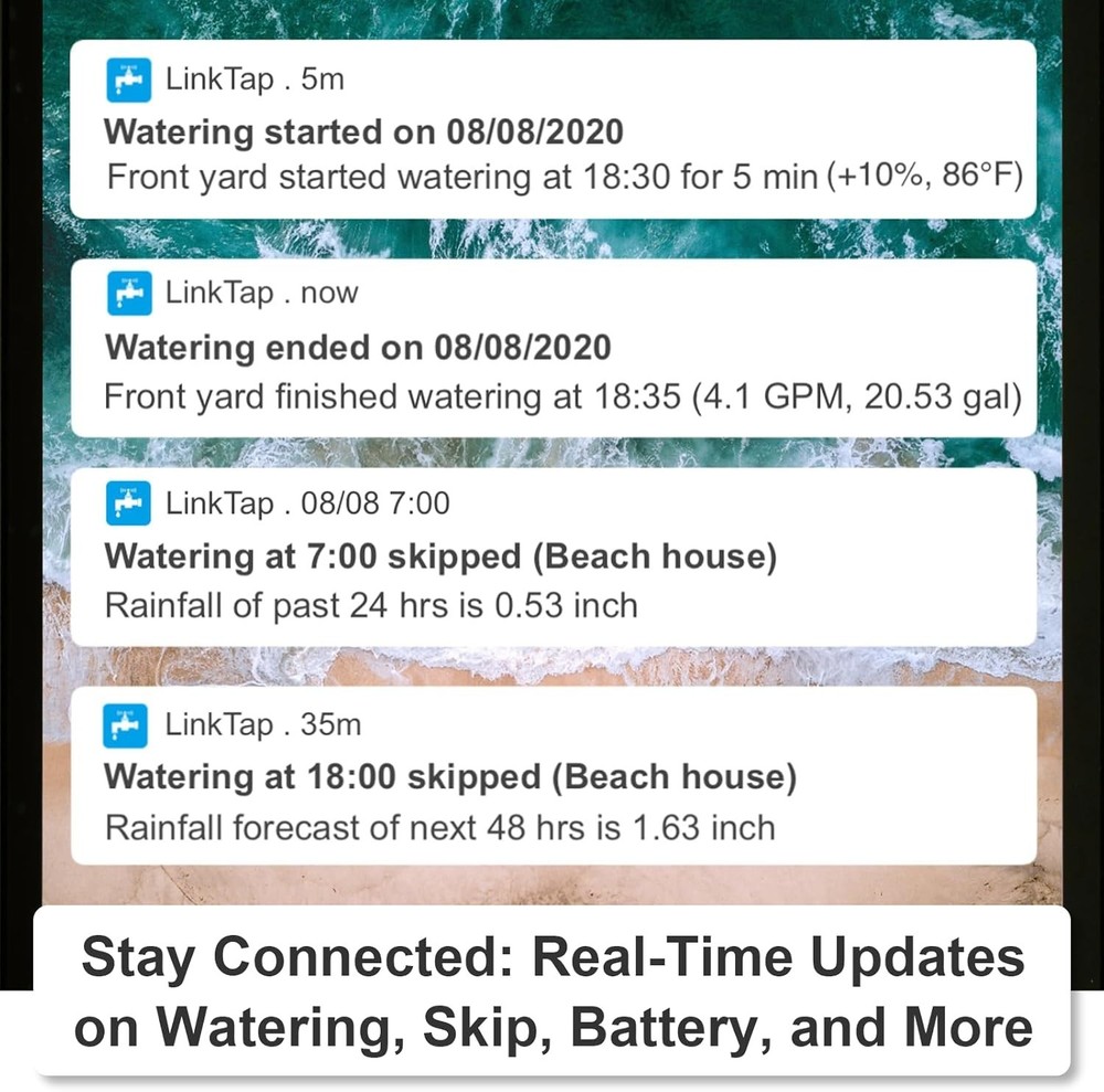 G2S Smart Water Timer & Gateway Weather Auto Leak-Detect Yard System