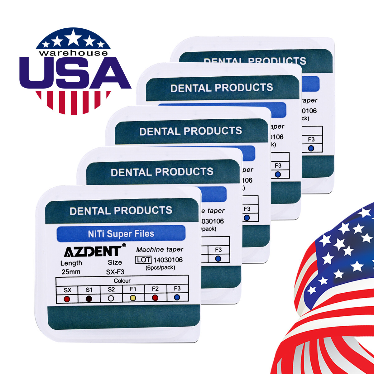 Dental Endodontic Gutta Percha Points/Absorbent Paper Point /Rotary Files Engine