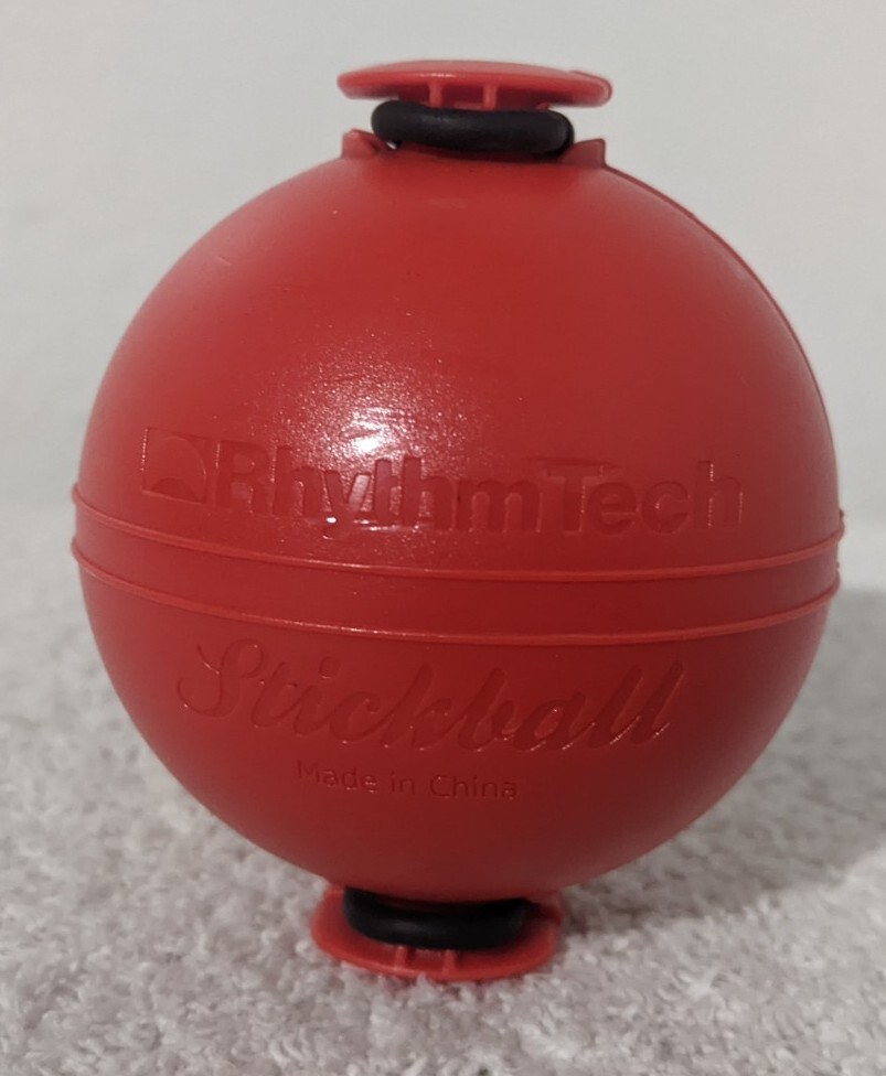 RhythmTech Stickball Red Percussion Shaker