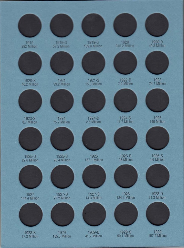 Whitman Lincoln Cent Folder Volume 1 1909 - 1940 #9004
