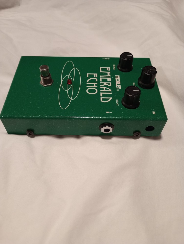 Morley Emerald Echo 1997 Vintage Analog Reverb Delay Effect Pedal