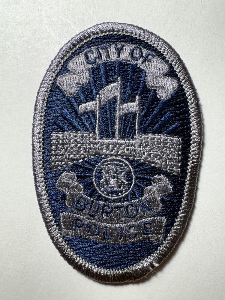Burton Michigan Police Patch