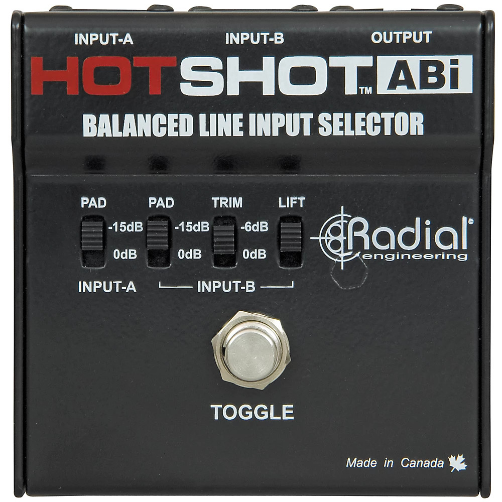 Radial Engineering HotShot ABI Line Input Selector